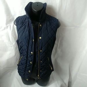 Joules Quilted Polo Boldly British Vest Size 10